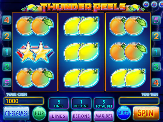 Thunder Reels онлайн